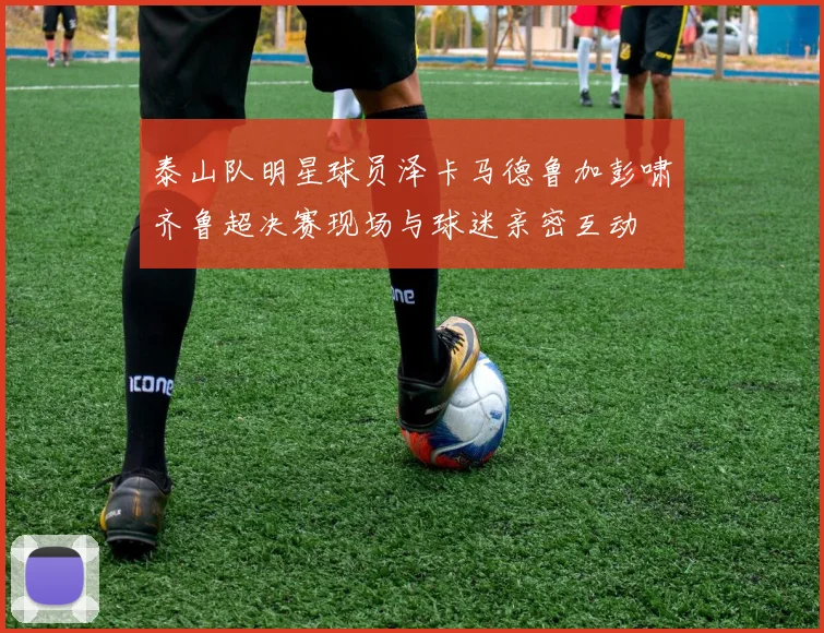 泰山队明星球员泽卡马德鲁加彭啸齐鲁超决赛现场与球迷亲密互动
